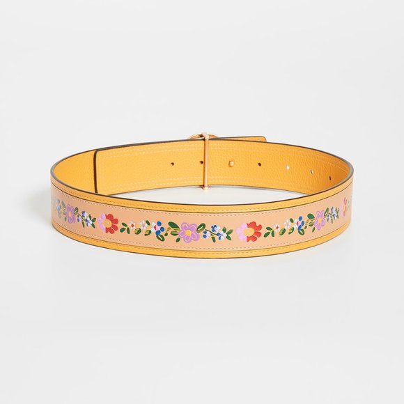 Tory Burch FLORAL PRINTED BELT * VERY RARE! - Picture 4 of 7